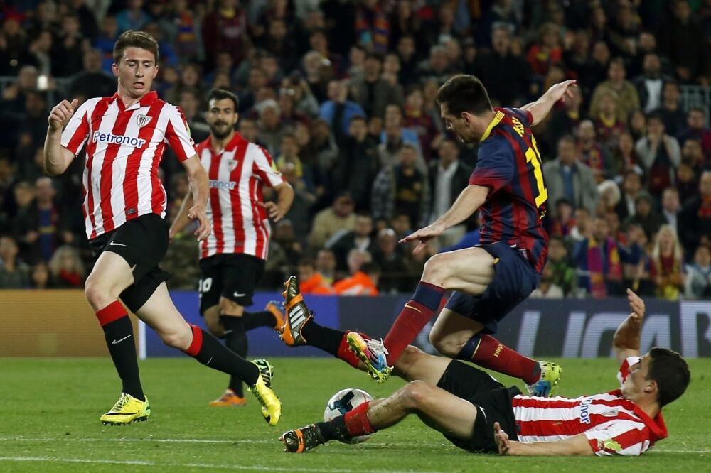 Lionel Mesi Atletik Bilbao, Foto: Reuters