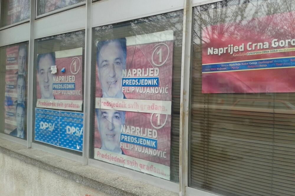 polomljena stakla, DPS, Pljevlja, Foto: Goran Malidžan