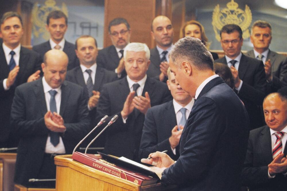 Milo Đukanović, Parlament, Skupština, Foto: Savo Prelević