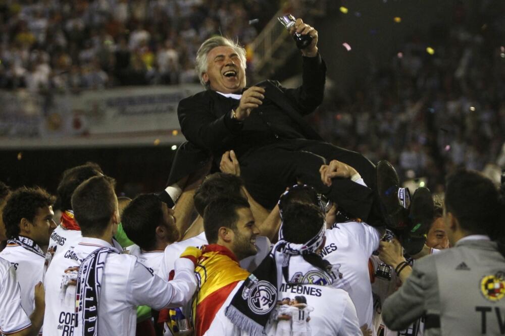 Karlo Anćeloti, Foto: Beta/AP