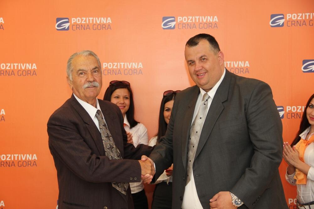 Branko Đurović, Radomir Novaković Cakan, Foto: Pozitivna CG