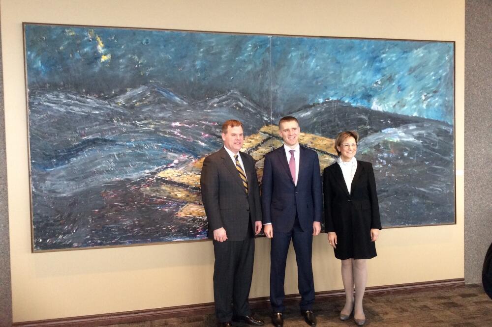 Džon Berd, Igor Lukšić, Foto: Vlada Crne Gore