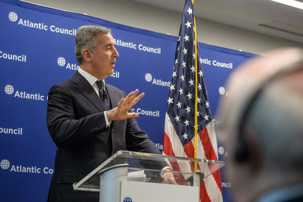 Milo Đukanović Atlantski savjet, Foto: Gov.me