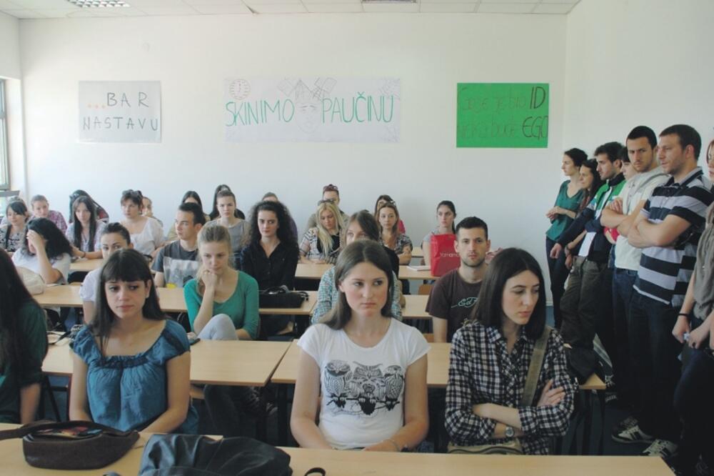 Filozofski fakultet studenti Nikšić, Foto: Ivan Petrušić