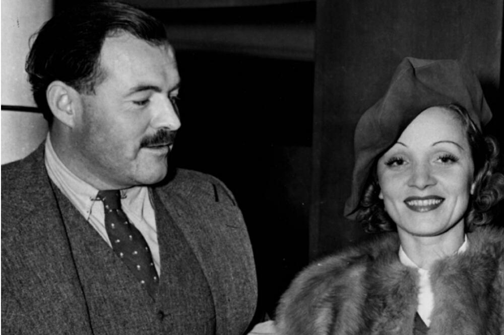 Ernerst hemingvej, Marlen Ditrih, Foto: Bibliobs.nouvelobs.com