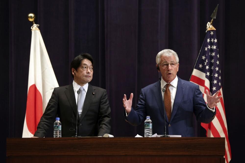 Itsunori Onoderu, Čak Hejgel, Foto: Reuters