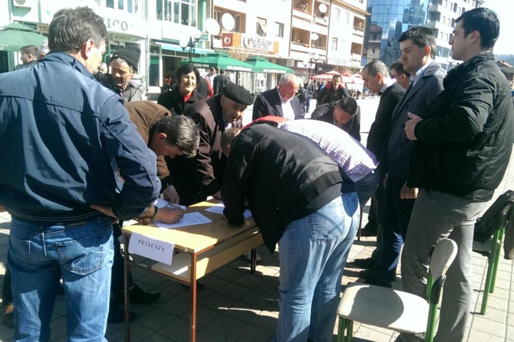 Rožaje, peticija. odlaganje smeća, Foto: Aida Skorupan