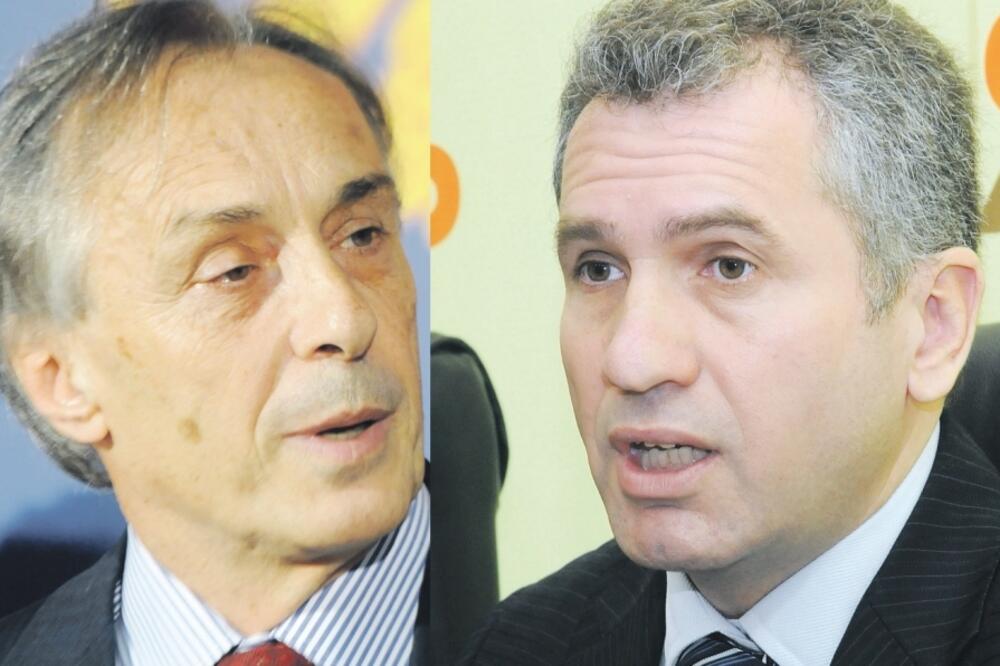 Miodrag Lekić, Žarko Rakčević, Foto: Arhiva "Vijesti"