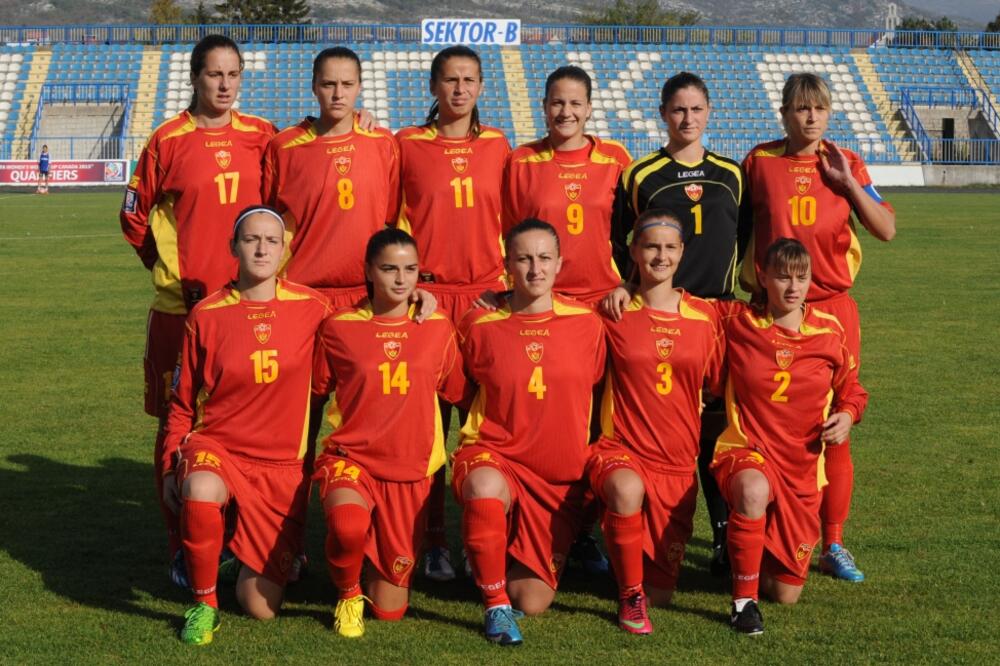 Fudbalerke Crne Gore, Foto: Savo Prelević