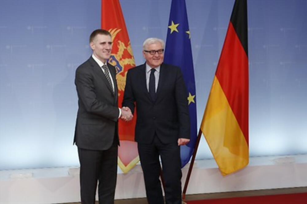 Igor Lukšić, Frank-Valter Štajnmajer, Foto: Gov.me