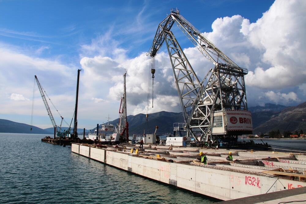 Porto Montenegro, gradilište, Foto: Siniša Luković