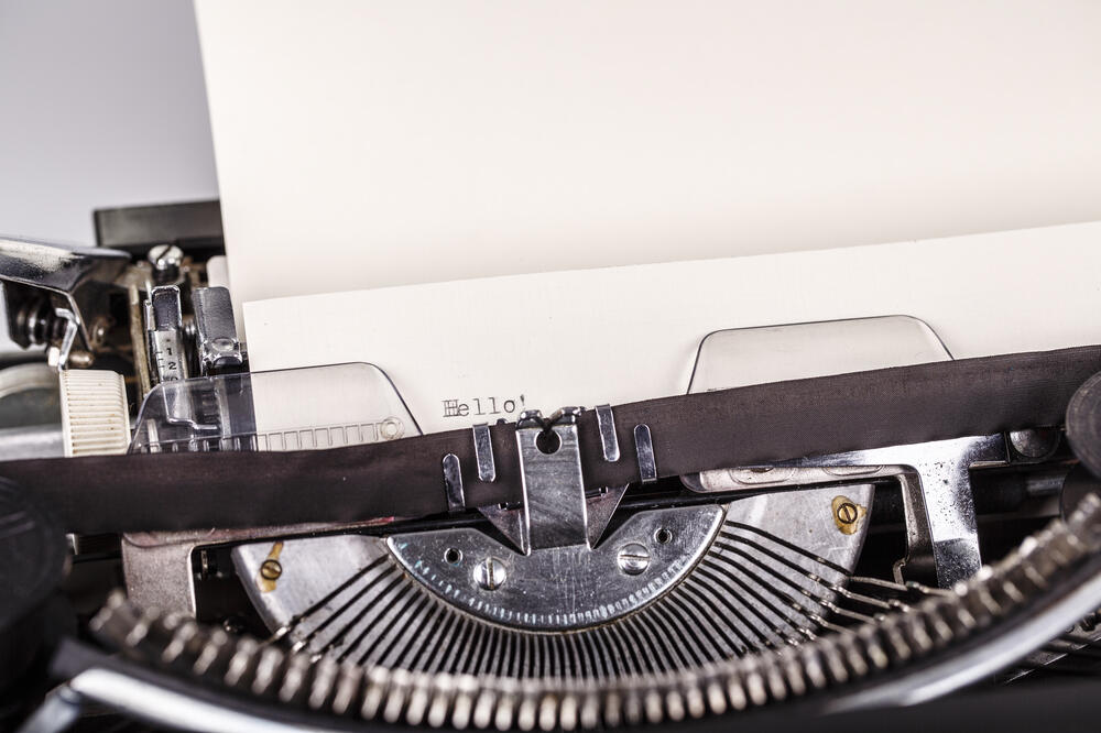 Pisaća mašina,, Foto: Shutterstock