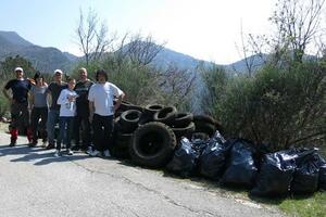 Očišćen stari put između Gornje i Donje Lastve