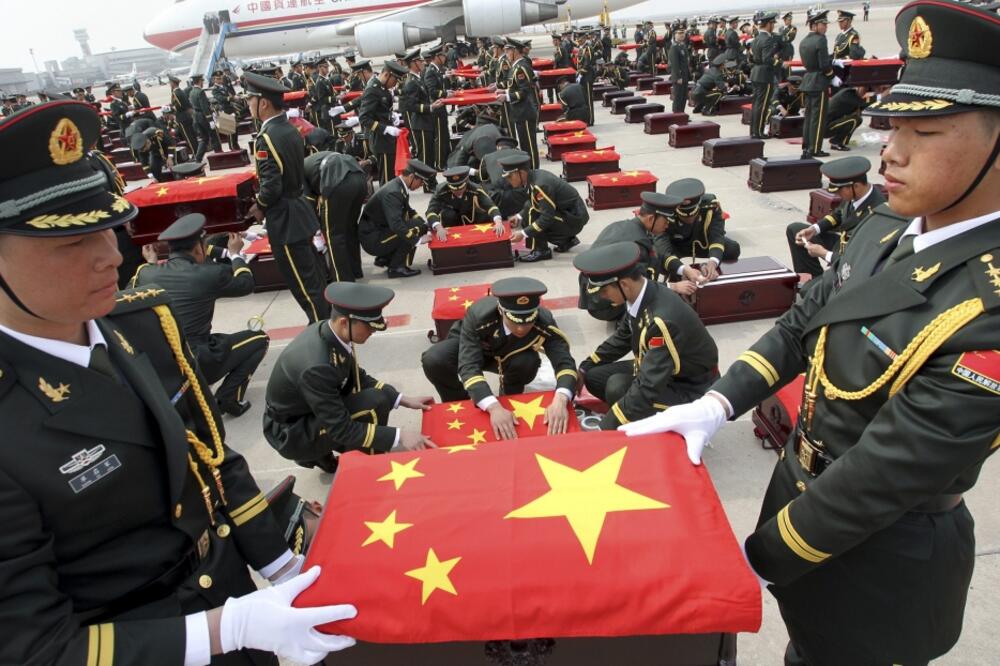 Seul, kineski vojnici, Foto: Reuters