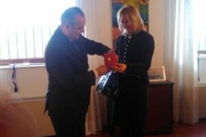 Božidarki Krunić orden Viteza italijanske zvijezde