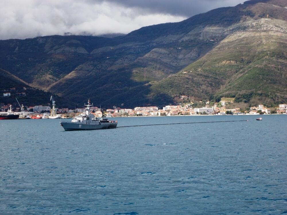 Mornarica VCG, vježba