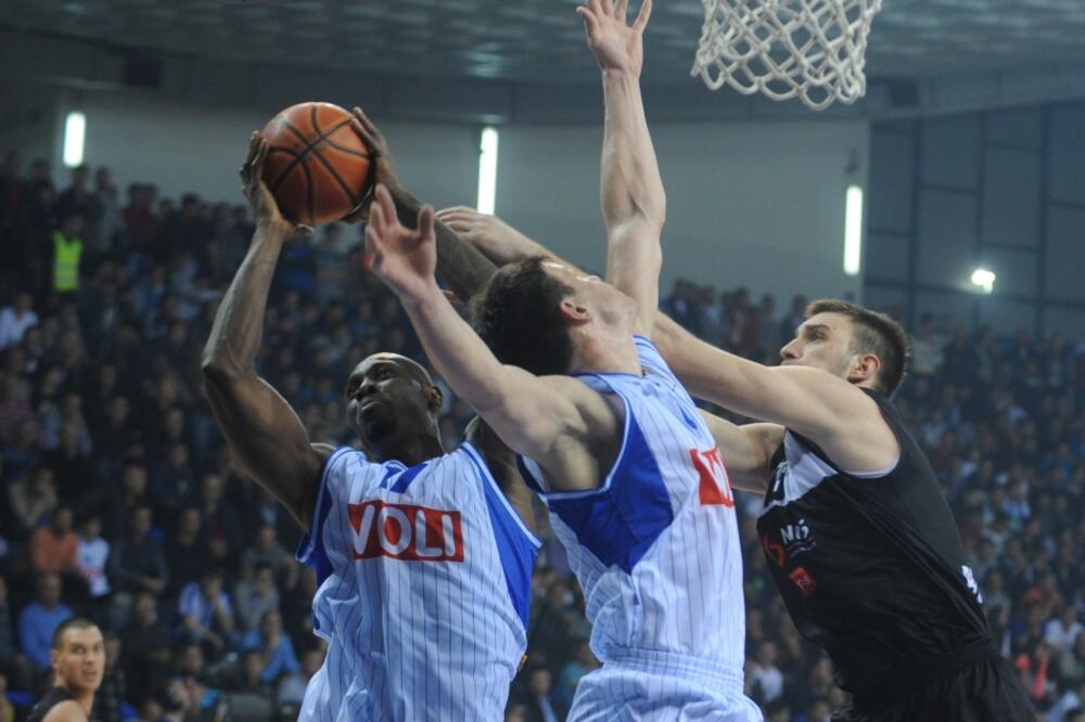 Budućnost - Partizan, Foto: Savo Prelević