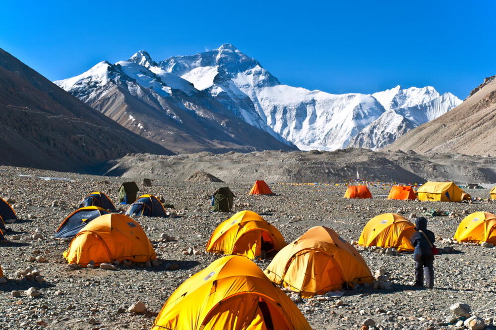 Planinarski kamp, Mont Everest, Foto: Shutterstock