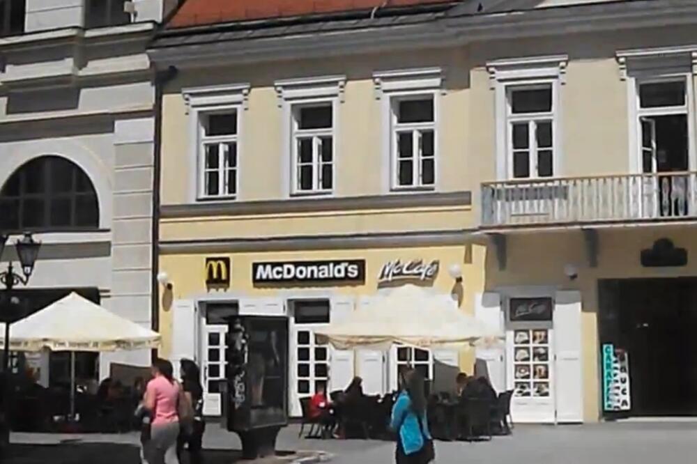 McDonald's u Novom Sadu, Foto: Screenshot (YouTube)