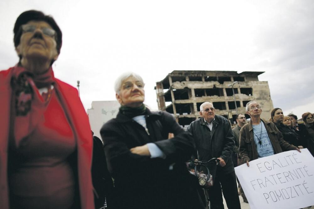 Sarajevo, protesti, Foto: Reuters