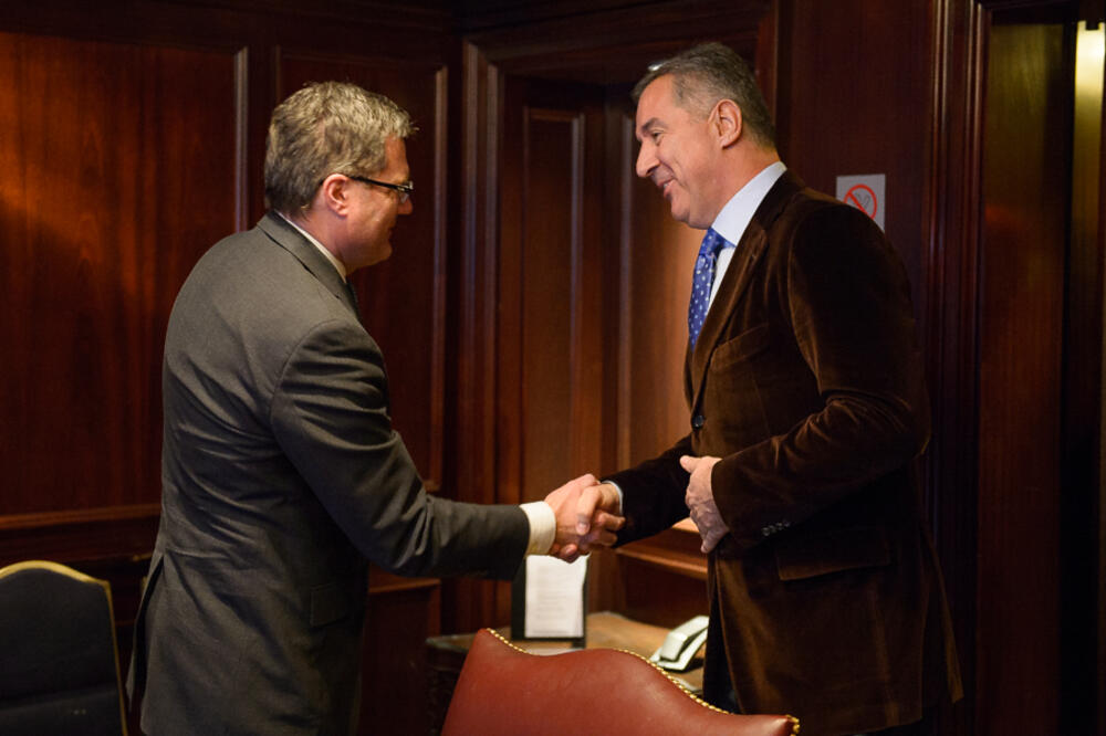Majkl Tarner, Milo Đukanović, Foto: Gov.me