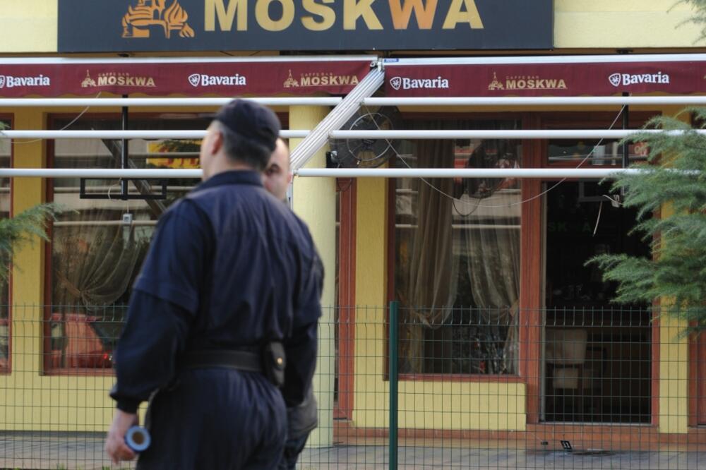 kafić Moskva ubistvo, Foto: Savo Prelević