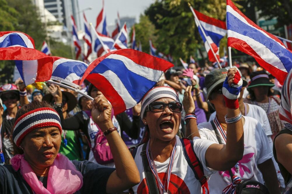 Tajland protest, Bangkok protest, Foto: Reuters
