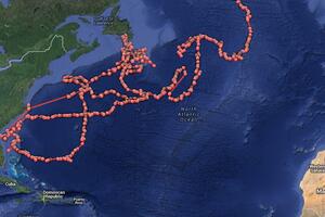 Lidija je nova zvijezda: Pratite kretanje ajkule na internetu