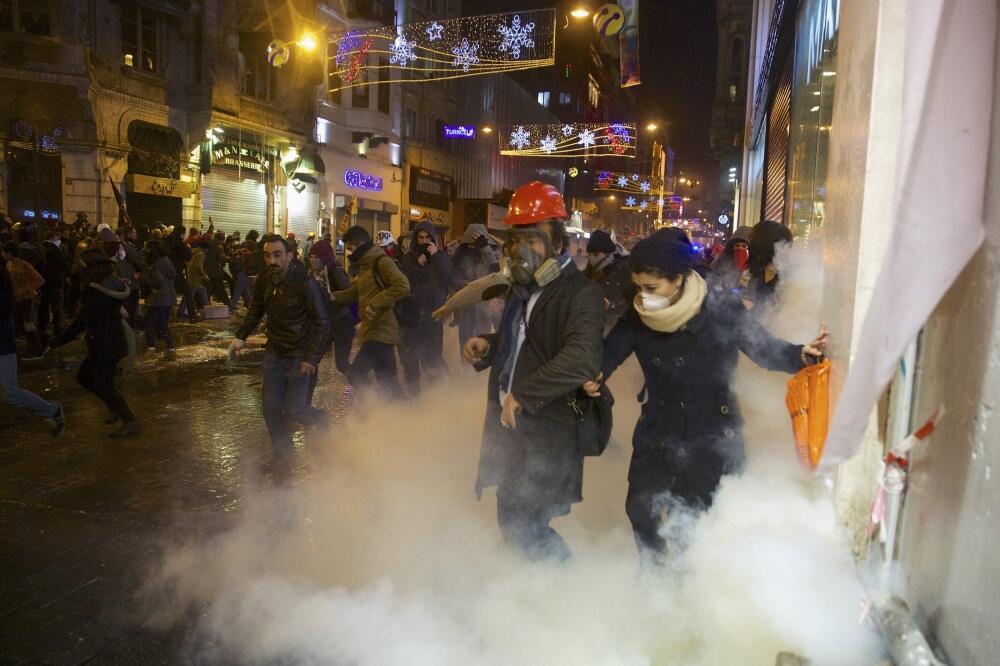 Turska, protesti, Foto: Rojters