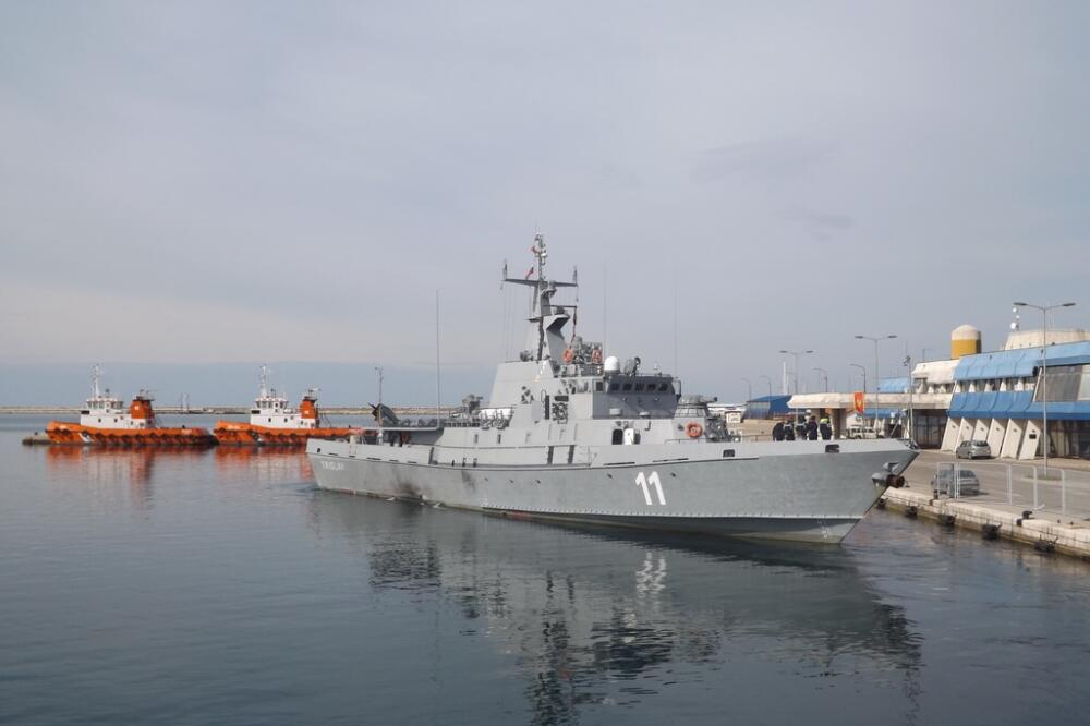 Ispraćaj Mornarice Vojske Crne Gore na brod Triglav, Foto: Mornarica Vojske Crne Gore