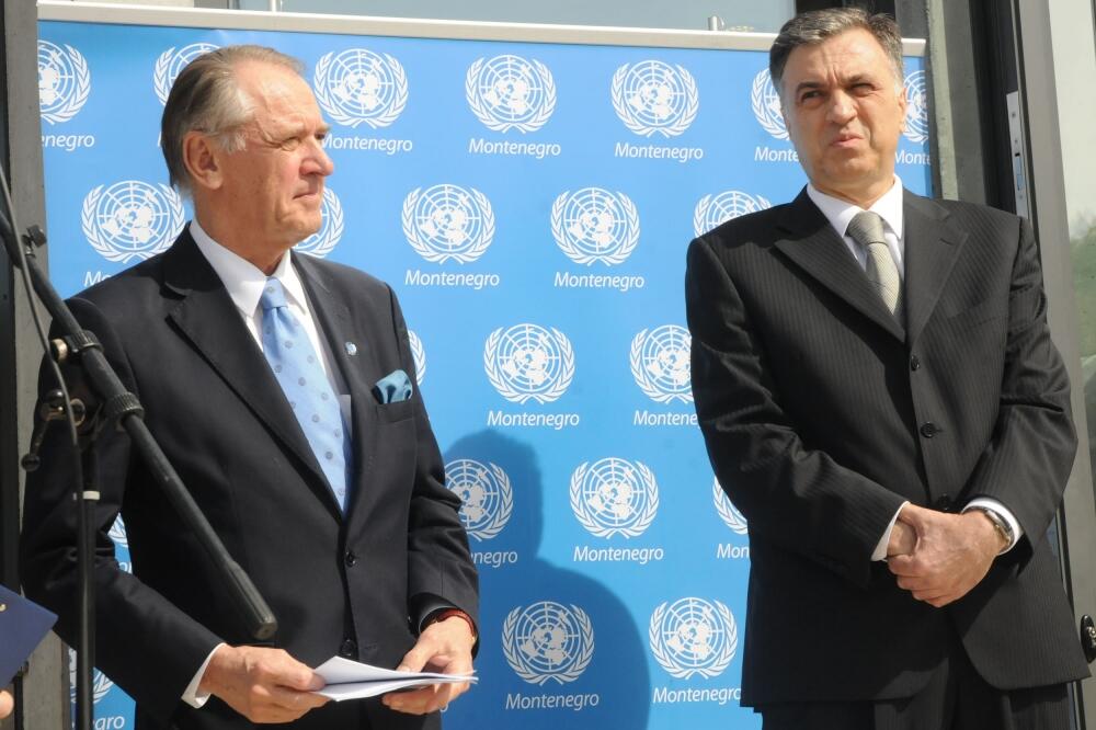 Eko zgrada otvaranje, Filip Vujanović