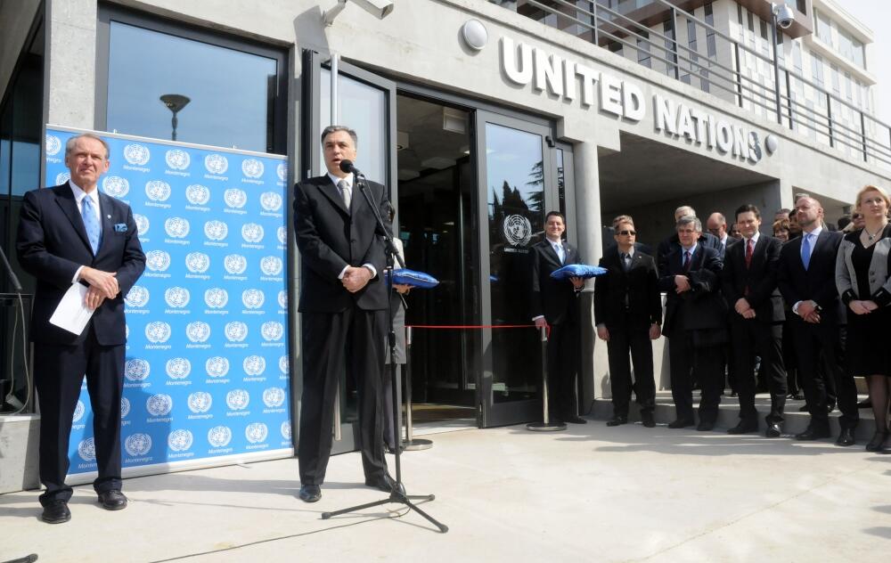 Eko zgrada otvaranje, Filip Vujanović