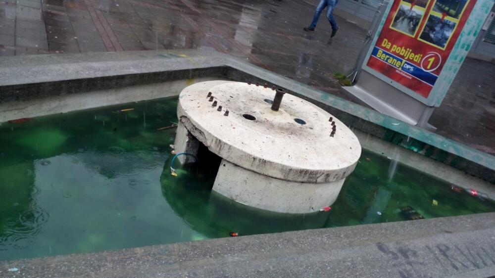 Zdravo Berane performans fontana, fontana Berane