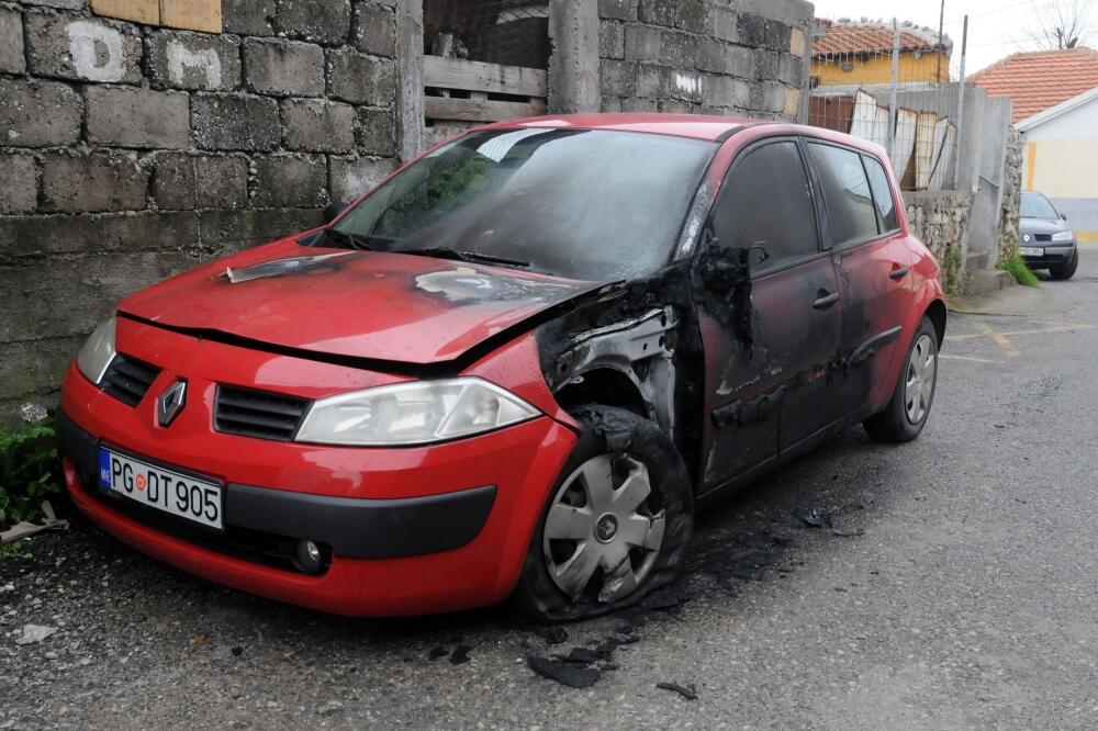 zapaljeni megan, megan Žarko Mihajlović, Foto: Luka Zeković