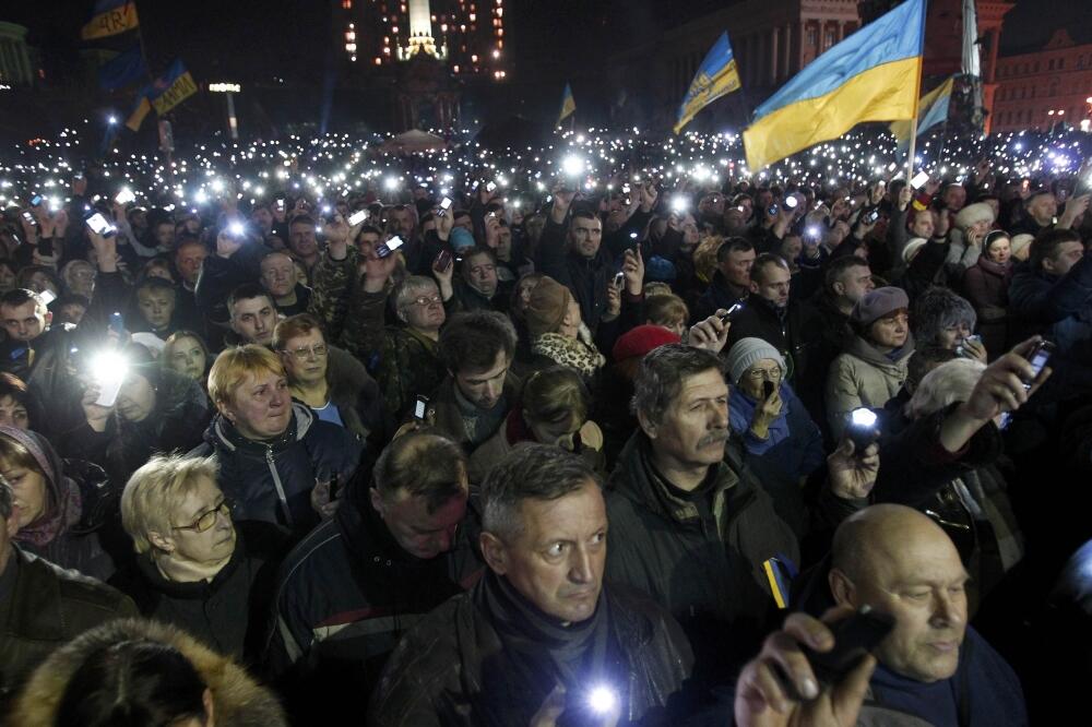 Kijev protesti, Kijev nasilje, Foto: Reuters