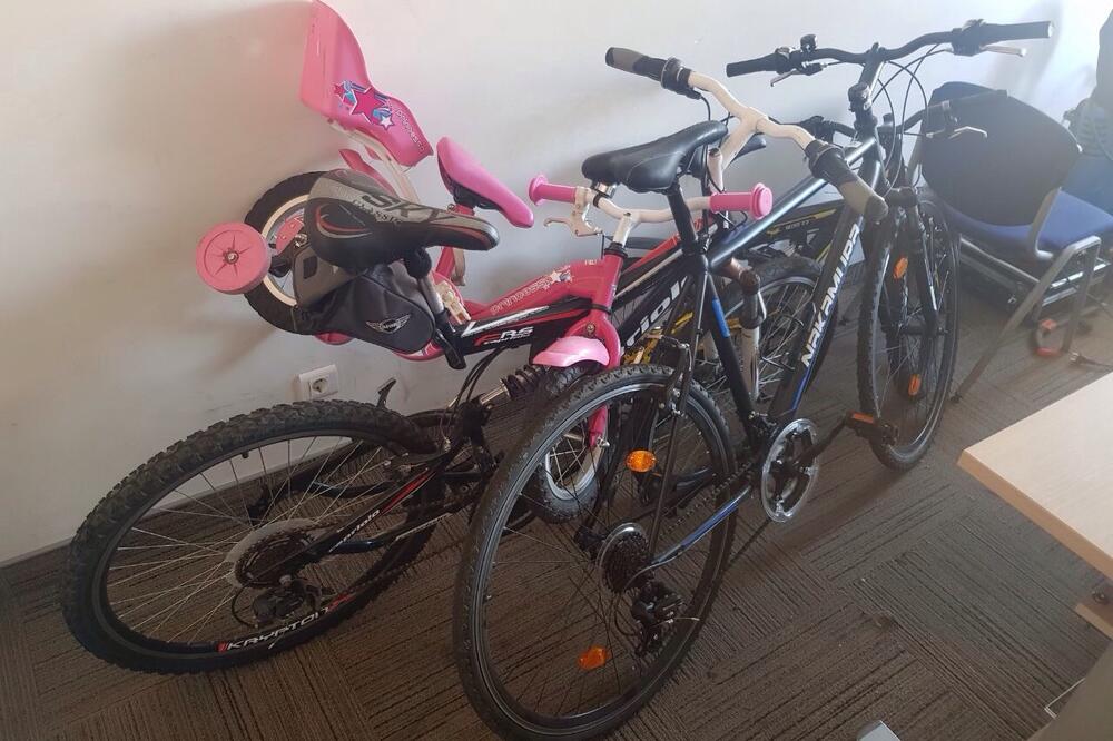 Ukradena bicikla koja čekaju potvrdu vlasništva, Foto: Savjet za građansku kontrolu rada policije