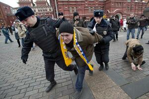 Moskva: Protesti protiv rata u Ukrajini