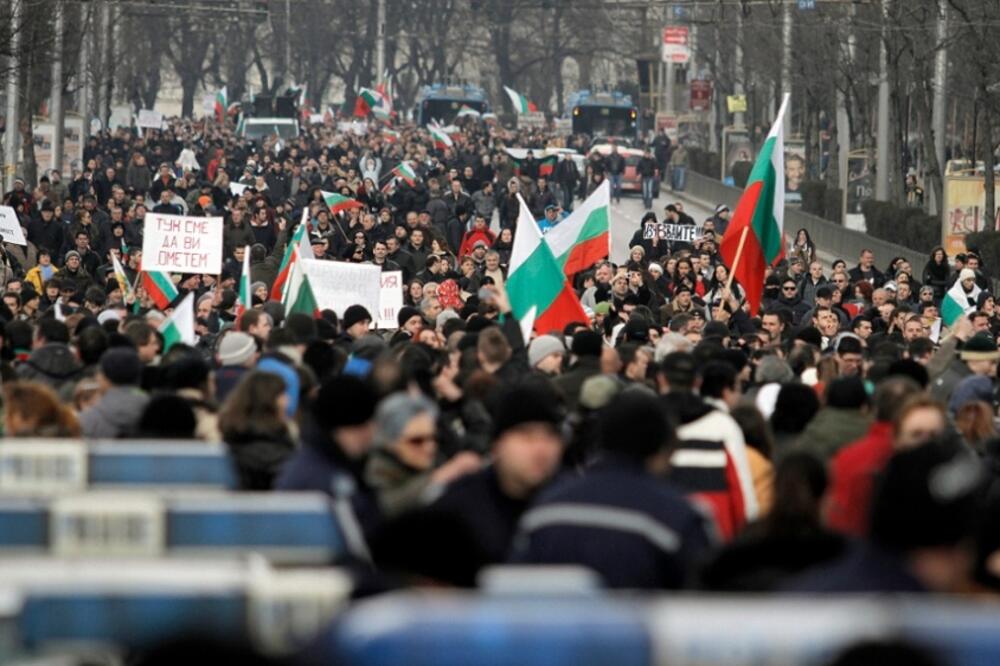 Bugarska, Sofija, protesti, Foto: Beta/AP