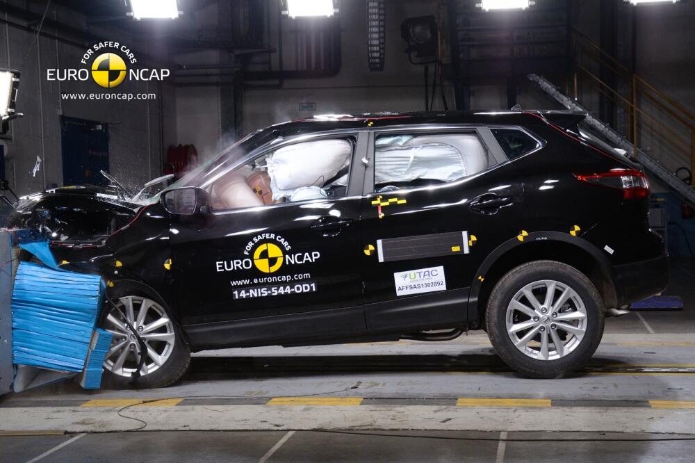 Nisan kaškai Euro NCAP, Foto: Euro NCAP