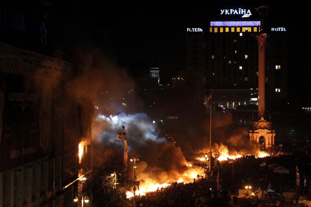 Kijev protesti, Kijev nasilje, Foto: Reuters