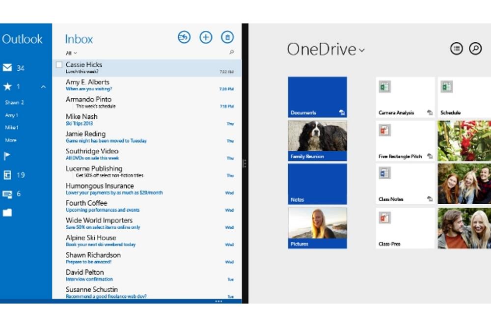Microsoftov OneDrive, Foto: Screenshot