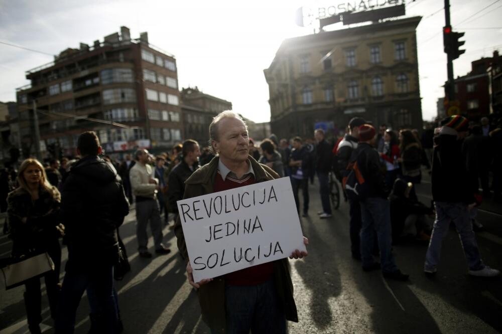 Sarajevo protesti, Foto: Reuters