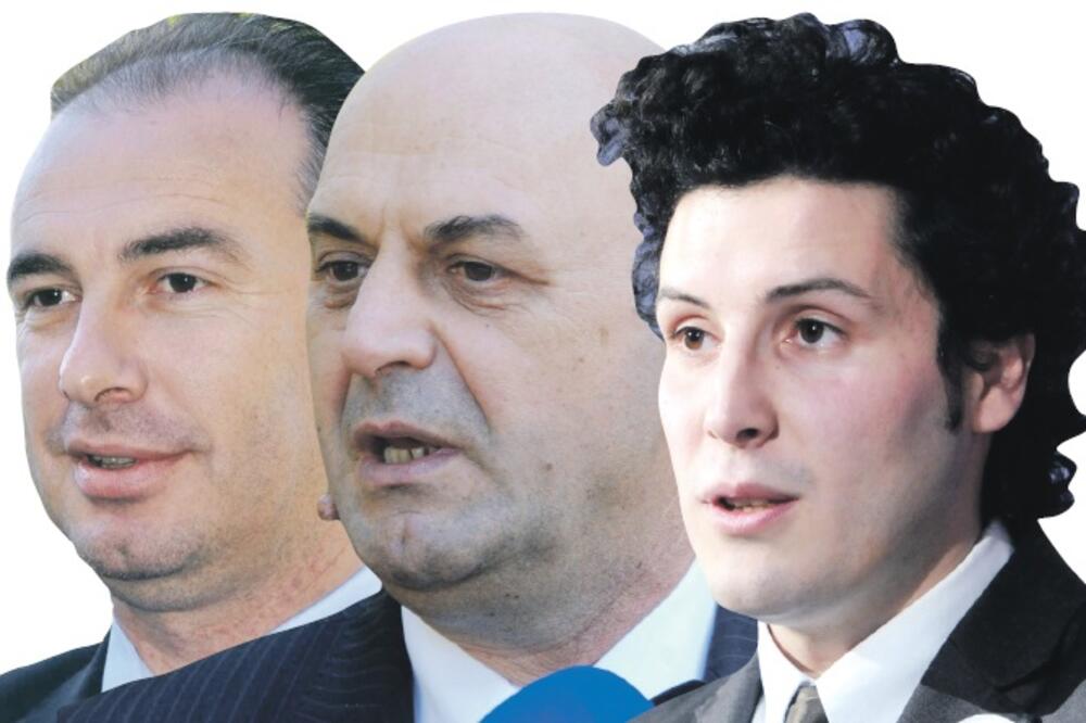 Fatmir Đeka, Nazif Cungu, Dritan Abazović, Foto: Arhiva "Vijesti"