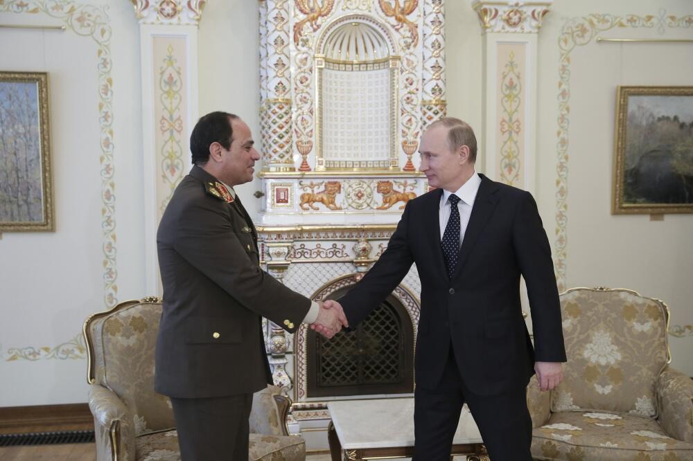 Al Sisi i Putin, Foto: Reuters