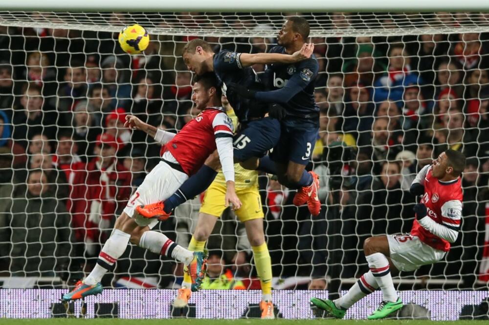 Arsenal - Mančester junajted, Foto: Beta AP