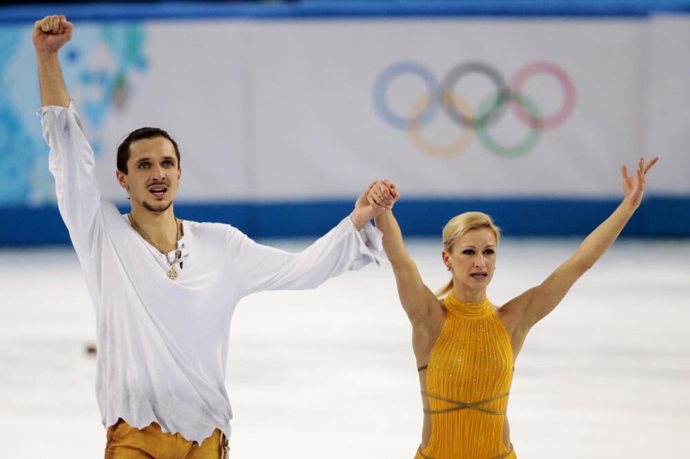 Maksim Trankov i Tatjana Volosožar, Foto: Beta AP