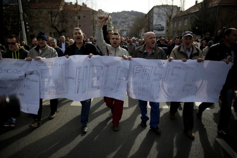 Protesti u Sarajevu, Foto: Reuters
