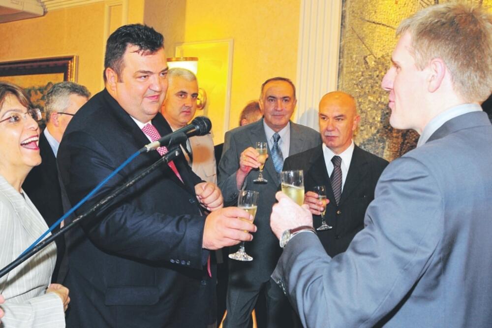 Duško Knežević, Igor Lukšić, Foto: Arhiva "Vijesti"