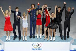 Rusiji zlato u timskom klizanju