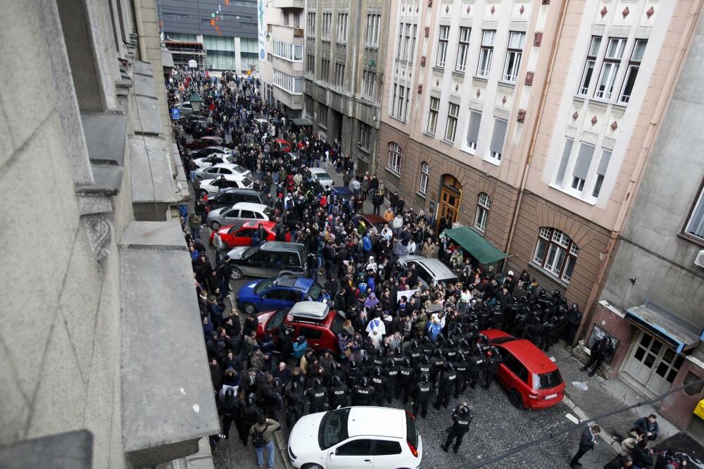 Protesti u Sarajevu, Foto: Reuters